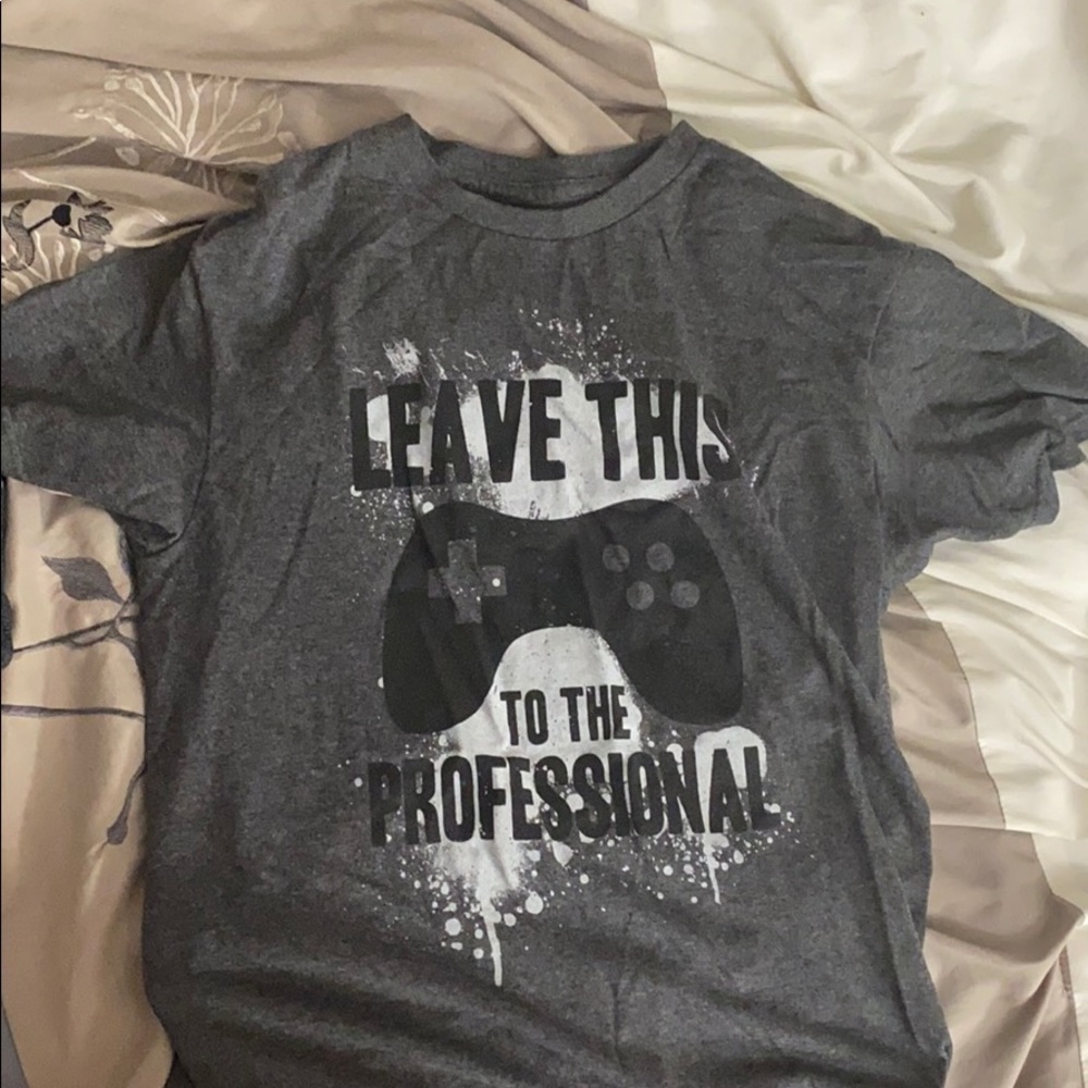 grey Video games shirt